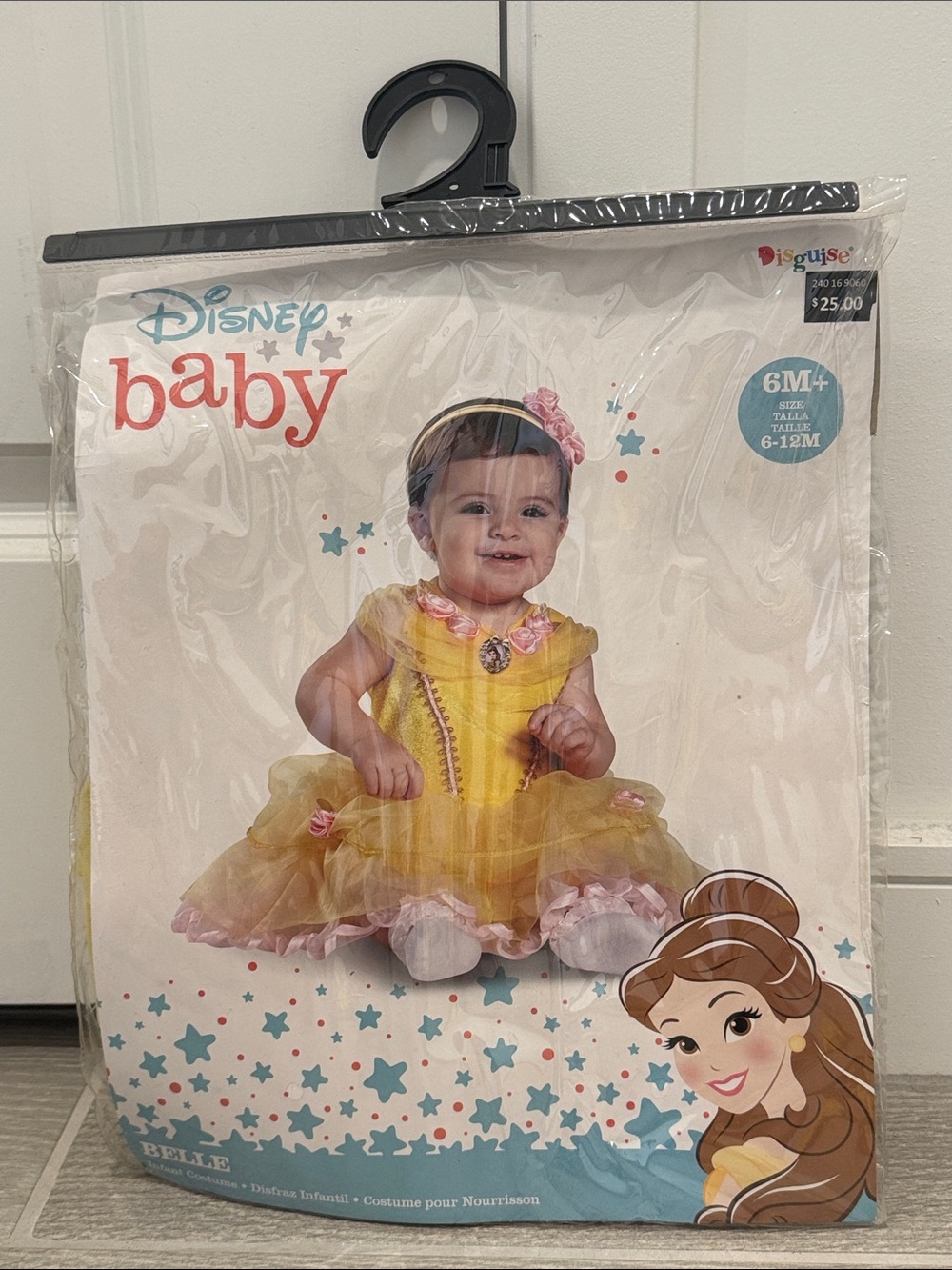 Disney Baby Belle Yellow Toddler Princess Dress-Up Hat